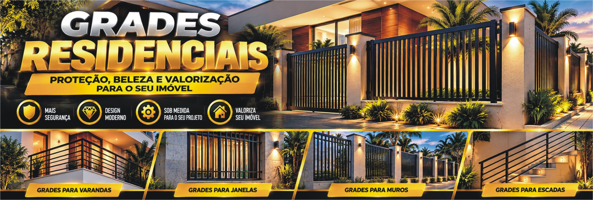 Grades de proteção