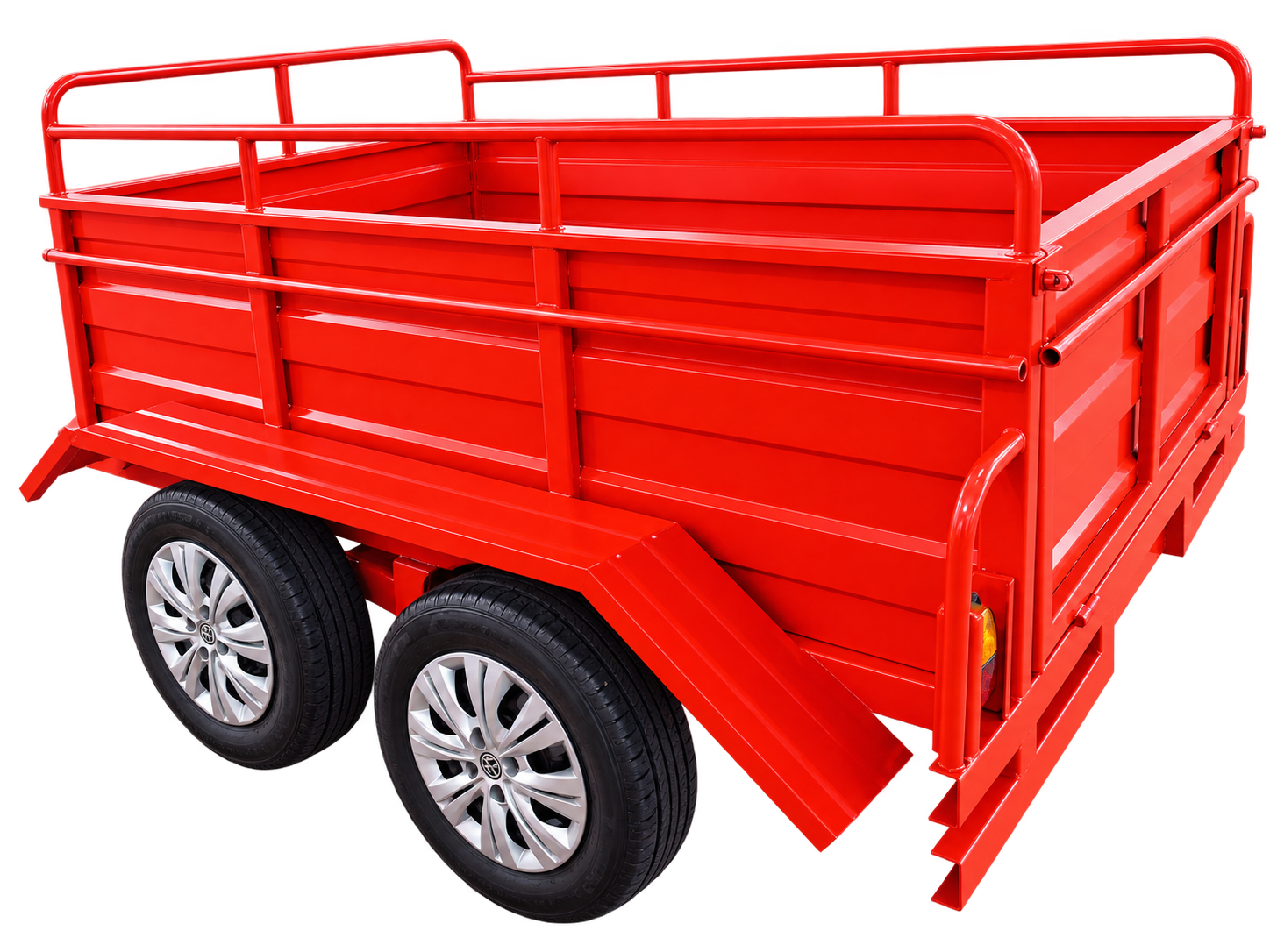 Carretas rodoviárias de um ou dois eixos